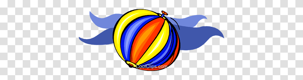Beach Ball Summer Beach Royalty Free Vector Clip Art, Balloon, Hot Air Balloon, Aircraft, Vehicle Transparent Png
