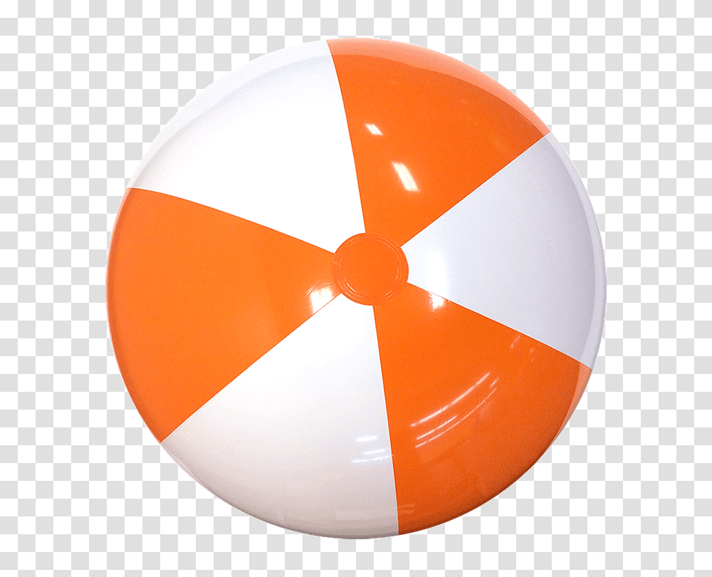 Beach Balls Orange And White Beach Ball Orange And White Beach Ball, Sphere, Tape Transparent Png