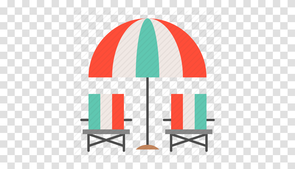 Beach Beach Chair Beach Scene Beach Umbrella Vacation Icon, Dome Transparent Png