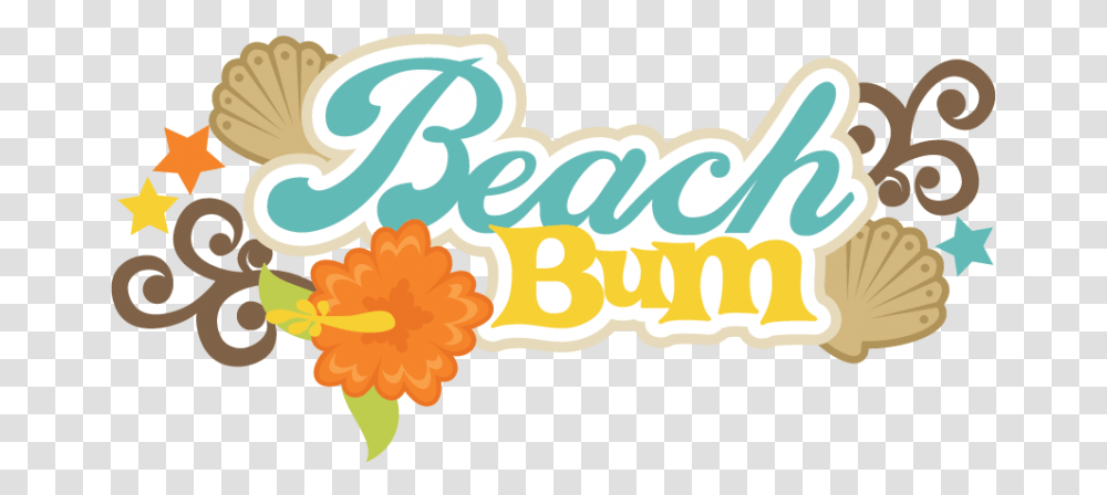 Beach Border Beach Babe Clipart, Label, Floral Design Transparent Png