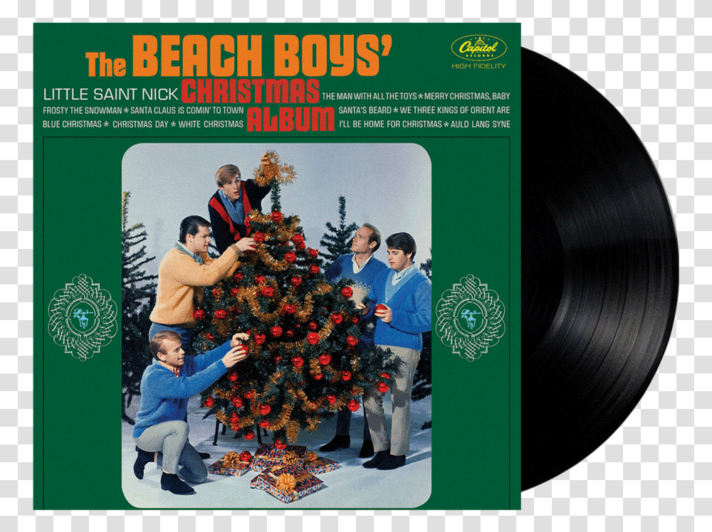 Beach Boys Christmas Album Cover, Person, Human, Poster, Advertisement Transparent Png
