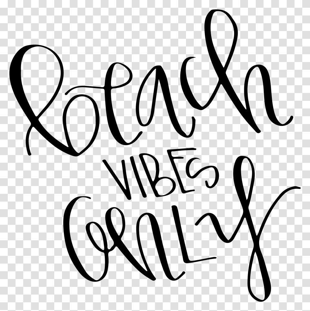 Beach Calligraphy, Gray, World Of Warcraft Transparent Png