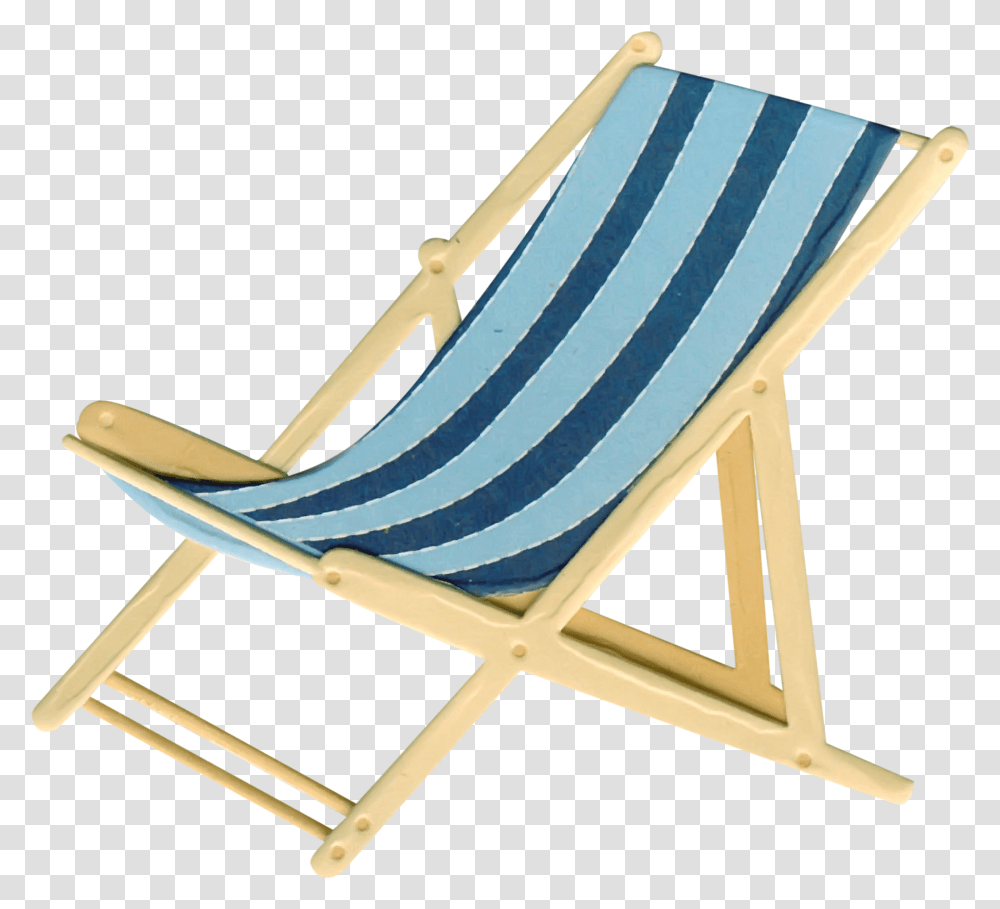 Beach Chair Cartoon, Canvas, Furniture, Plywood Transparent Png