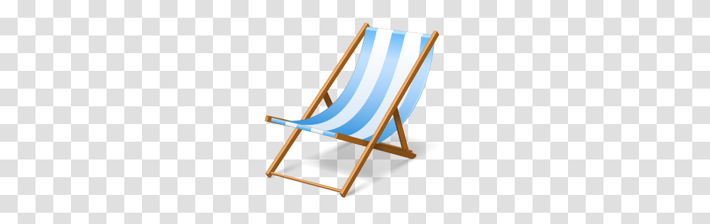 Beach Chair Hairy Summer Vacation Icon, Canvas, Bow, Furniture, Wood Transparent Png