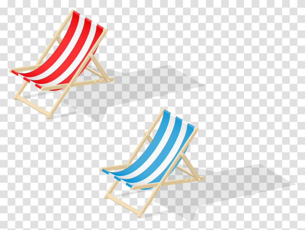 Beach Chairs Clip Art Image, Furniture, Canvas, Cushion Transparent Png