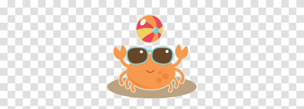 Beach Clipart Cute Beach, Birthday Cake, Dessert, Food, Seafood Transparent Png