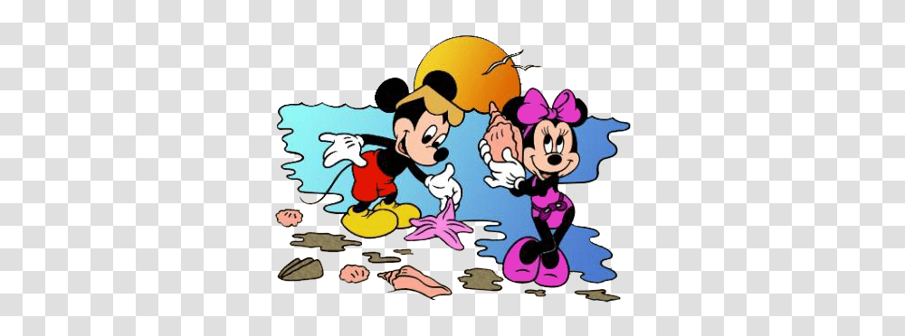 Beach Clipart Minnie Mouse, Outdoors, Bazaar, Comics Transparent Png