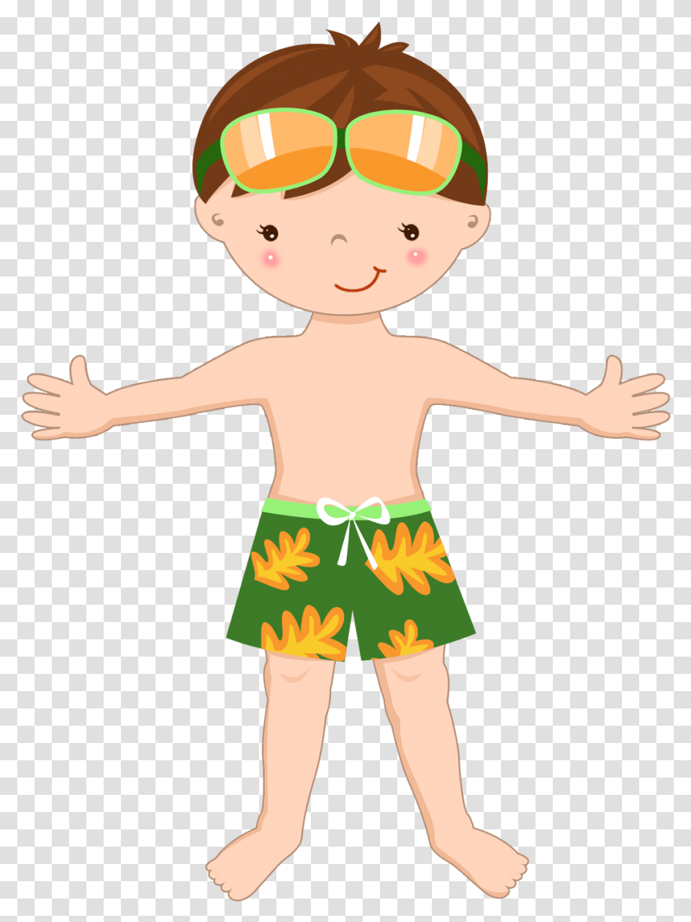 Beach Clipart Parts Of Body Esl, Person, Human, Goggles, Accessories Transparent Png
