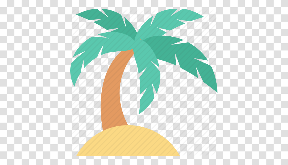 Beach Coconut Tree Date Tree Palm Palm Tree Icon, Plant, Leaf, Arecaceae, Weed Transparent Png