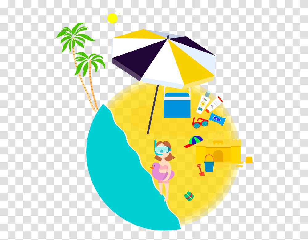 Beach Download Umbrella, Astronomy, Outer Space, Universe, Canopy Transparent Png