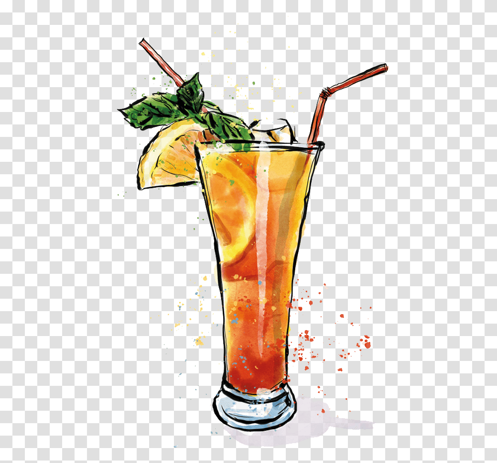 Beach Drink Zombie, Cocktail, Alcohol, Beverage, Mojito Transparent Png