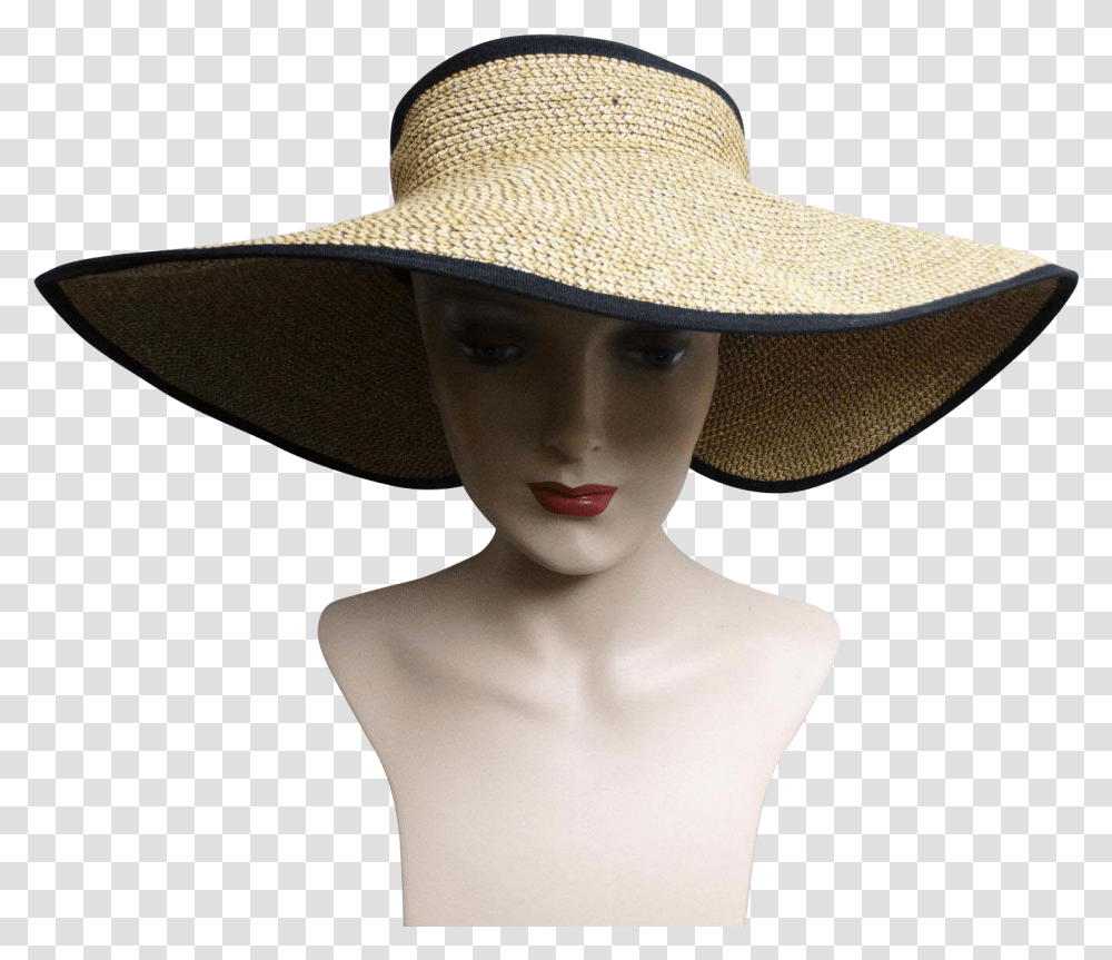 Beach Hat Cowboy Hat, Apparel, Sun Hat, Person Transparent Png