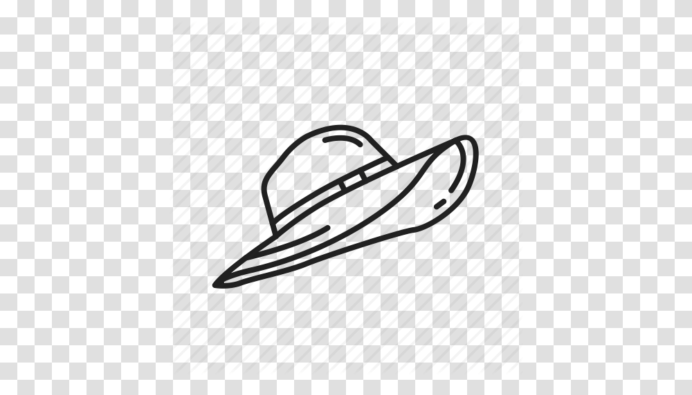 Beach Hat Hat Lady Hat Straw Hat Sun Hat Woman Hat Icon, Weapon, Blade, Shears Transparent Png