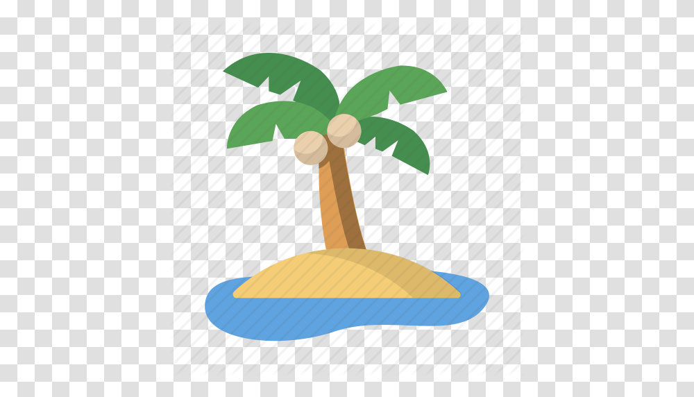 Beach Hawaii Island Paradise Relaxation Vacation Icon, Plant, Tree, Palm Tree, Arecaceae Transparent Png