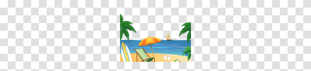 Beach, Nature, Vacation, Furniture Transparent Png