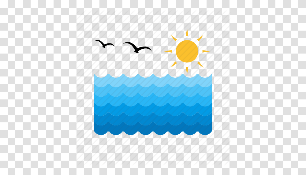 Beach Ocean Pool Sea Sky Sun Water Icon, Logo Transparent Png