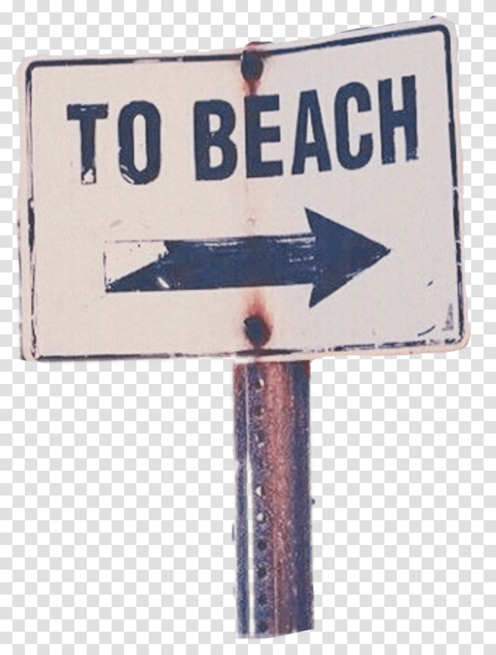 Beach Old Retro Vintage Sign Mooboard Niche Beach Transparent Png