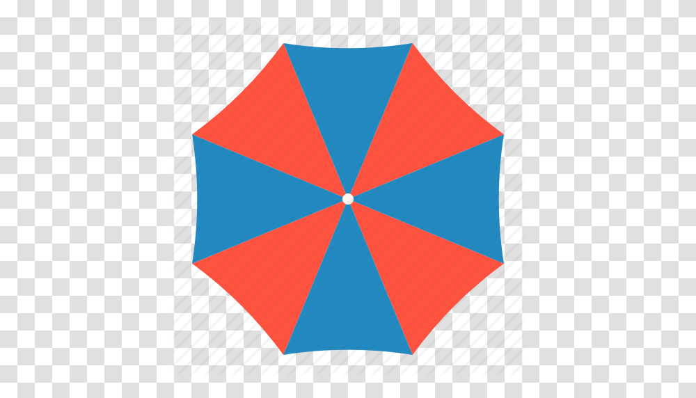 Beach Parasol Protection Summer Sunrise Sunshade Top View, Umbrella, Canopy, Rug, Patio Umbrella Transparent Png