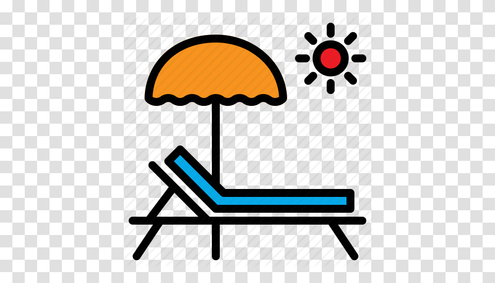 Beach Relax Sunbath Sunbathing Travel Vacations Icon, Lamp, Building, Knitting Transparent Png