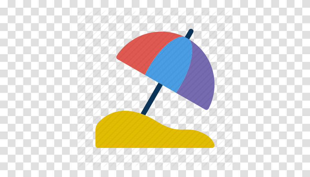 Beach Sand Umbrella Icon, Canopy Transparent Png