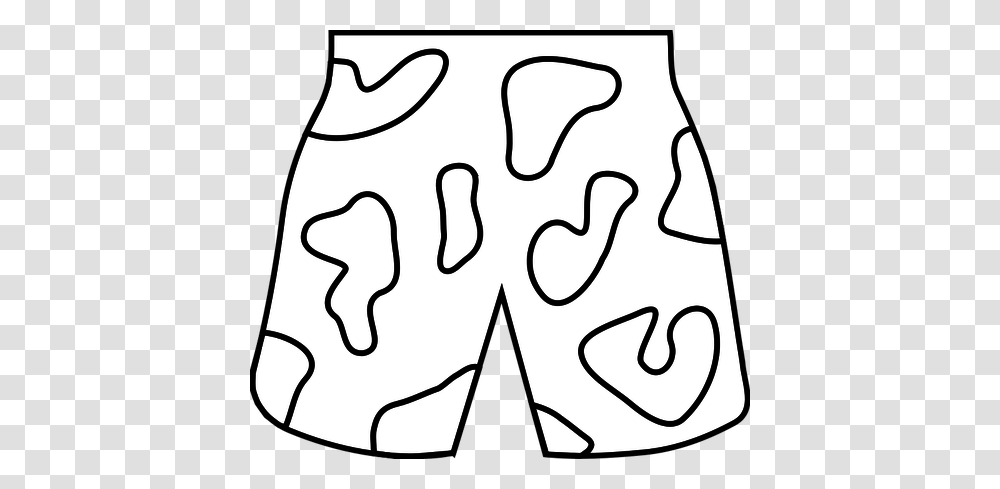 Beach Shorts Vector Image, Stencil, Halloween Transparent Png