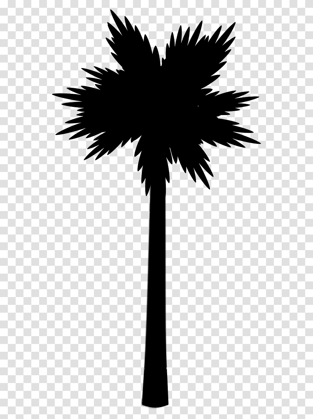 Beach Silhouette Palm Tree Vector, Gray, World Of Warcraft Transparent Png