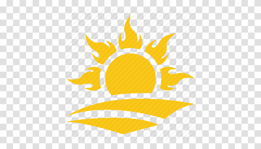 Beach Sun Ocean Sun Solar Sun Sun Sun Rays Icon, Fire, Flame, Outdoors, Transportation Transparent Png