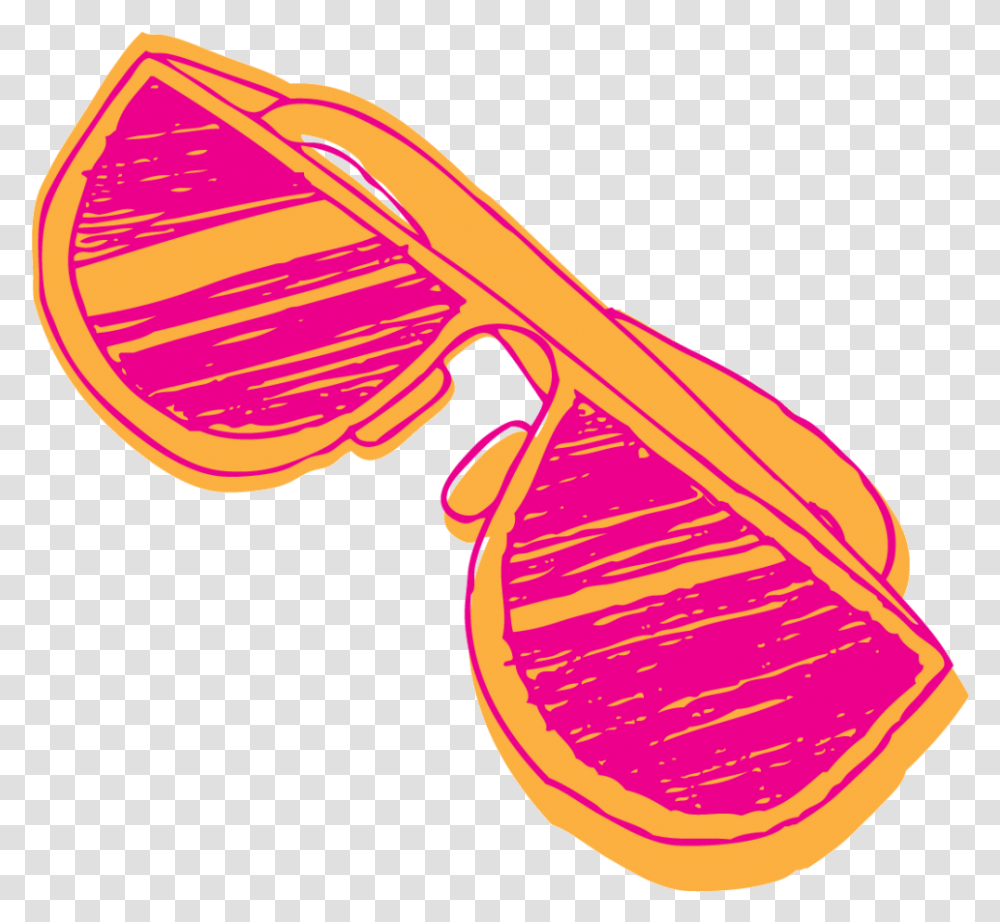 Beach Sunglasses, Light, Neon, Underwear Transparent Png