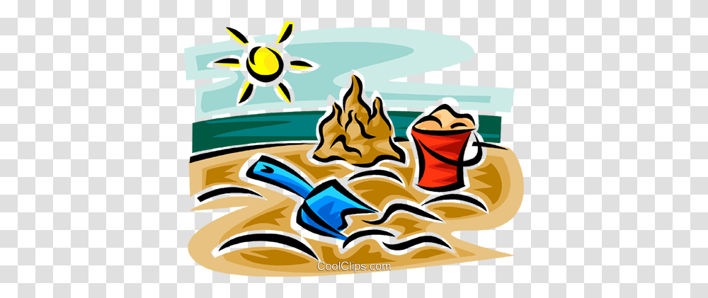 Beach Supplies Royalty Free Vector Clip Art Illustration, Outdoors, Nature, Sea, Water Transparent Png