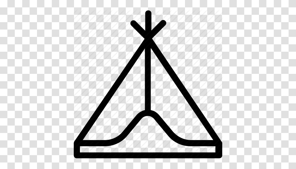 Beach Tent Camping Teepee Tent Tent House Icon, Triangle Transparent Png