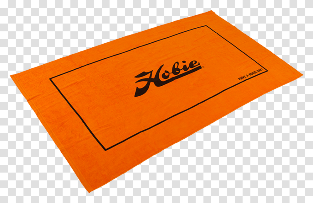 Beach Towel Orange Paper, Envelope, Text, Mail, Postcard Transparent Png
