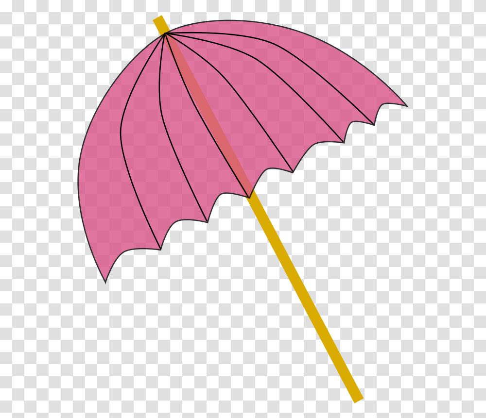 Beach Umbrella Clipart Drawing Clipart Parasol, Canopy, Helmet, Clothing, Apparel Transparent Png