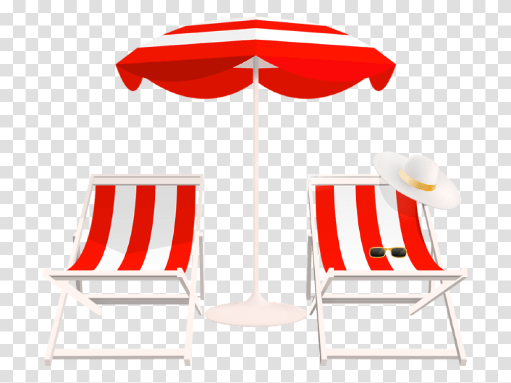 Beach Umbrella Free Clipart Beach Umbrella, Chair, Furniture, Canopy, Lamp Transparent Png