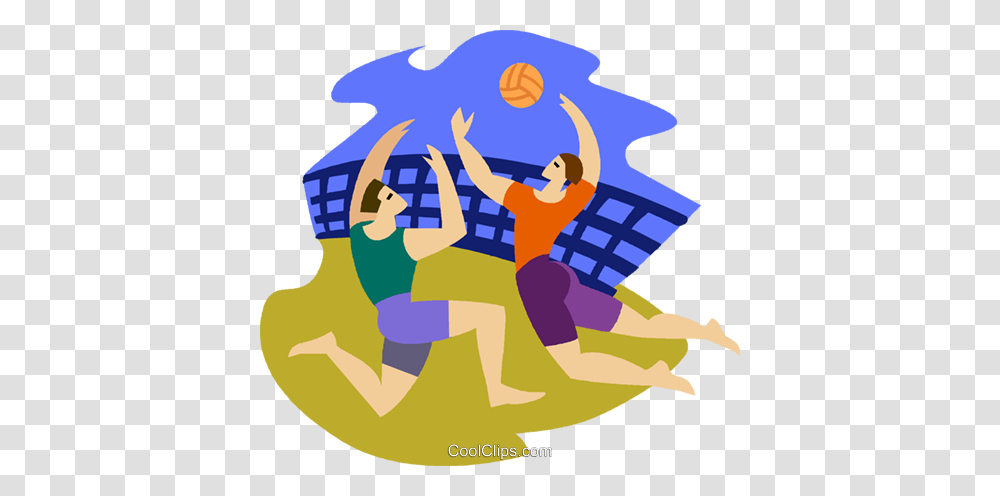 Beach Volleyball Royalty Free Vector Clip Art Illustration, Outdoors, Poster, Advertisement, Nature Transparent Png