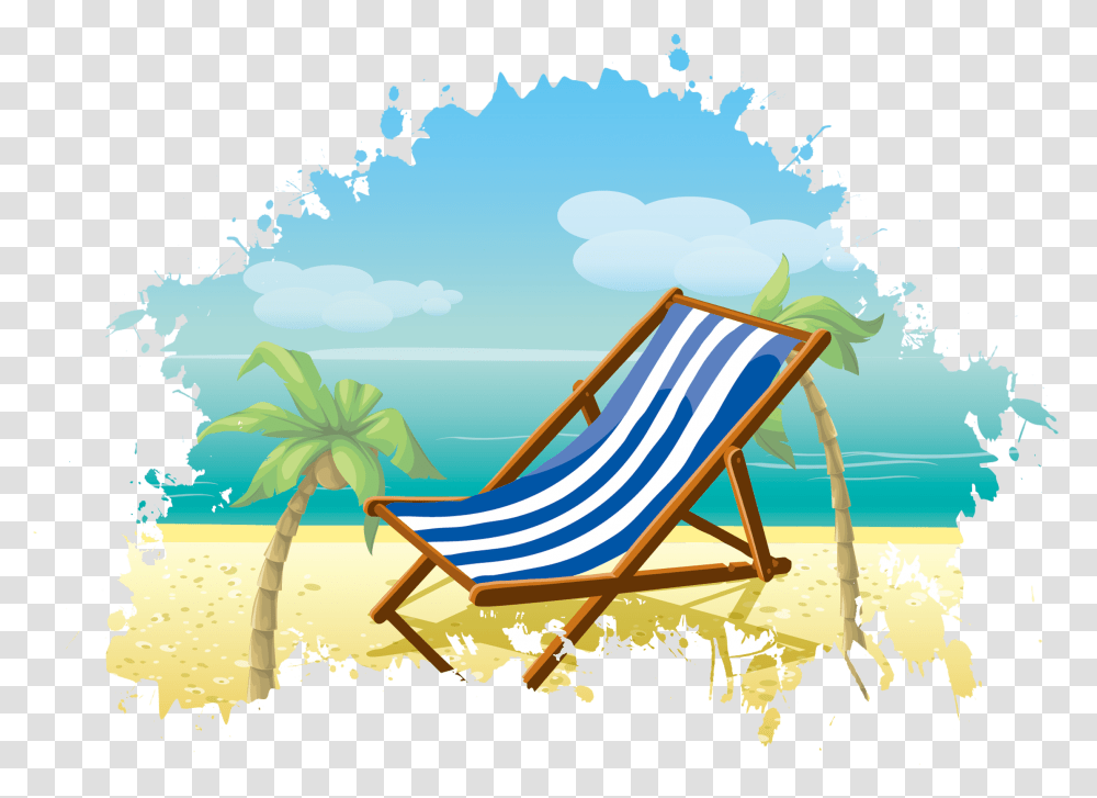 Beach Wedding Invitation Hotel Vacation Beach Clipart Background, Furniture, Chair, Tropical, Hammock Transparent Png