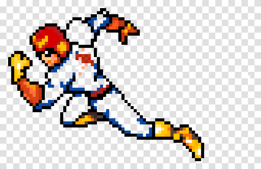 Bead Captain Falcon Pixel Art, Pac Man, Super Mario Transparent Png