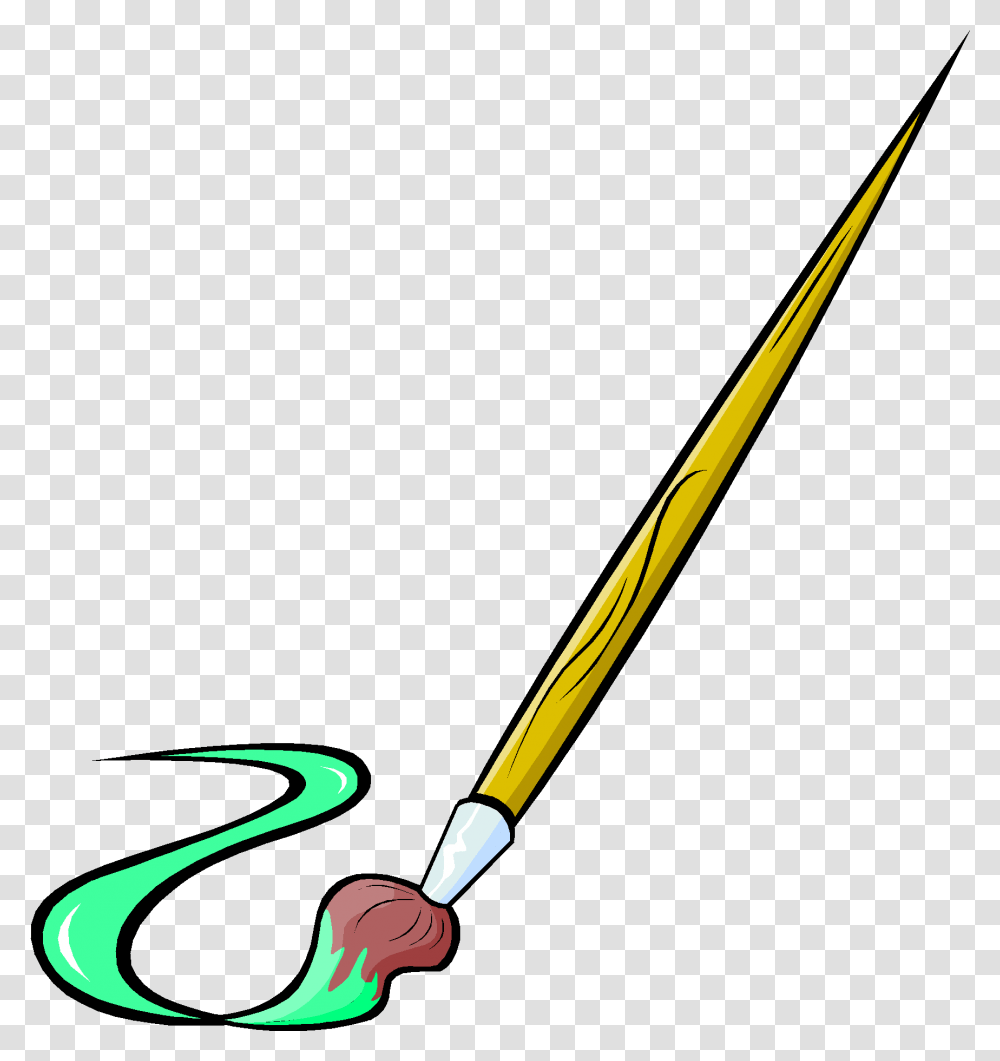 Beak Paintbrush Line Clip Art Paint Brush Clip Art, Tool, Shovel, Toothbrush, Silhouette Transparent Png