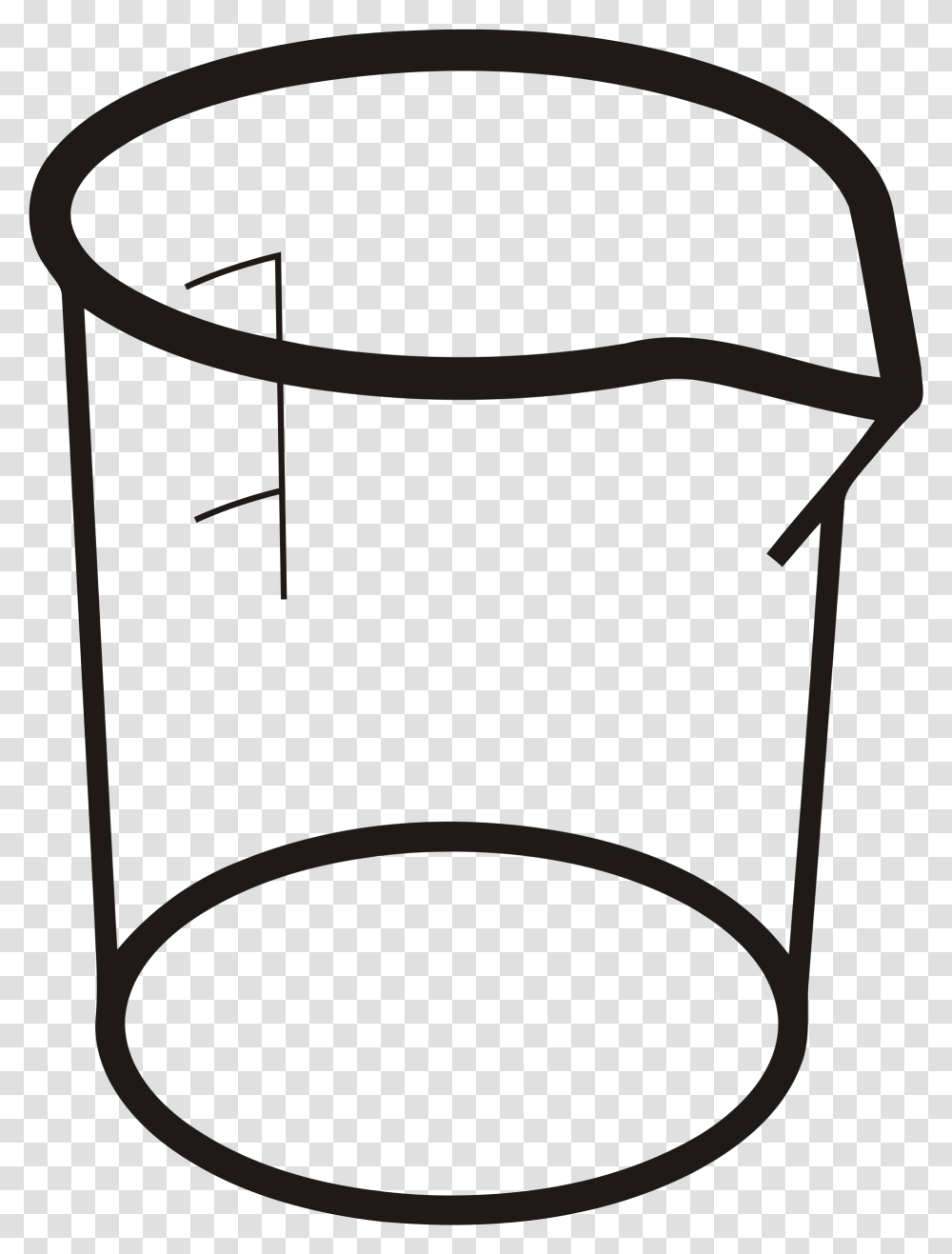 Beaker Laboratory Apparatus Clipart, Cylinder, Tin, Can, Cup Transparent Png
