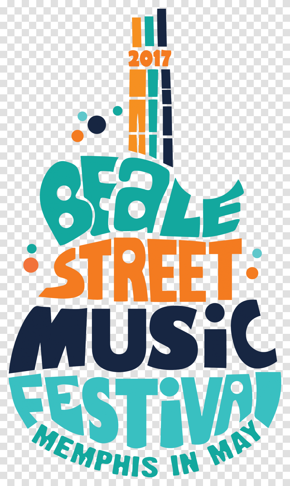 Beale Street Music Festival Logo, Advertisement, Poster, Flyer Transparent Png