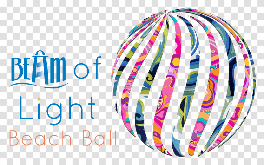 Beam Of Light Beach Ball 2019 Recap, Spiral, Sphere, Coil, Outer Space Transparent Png