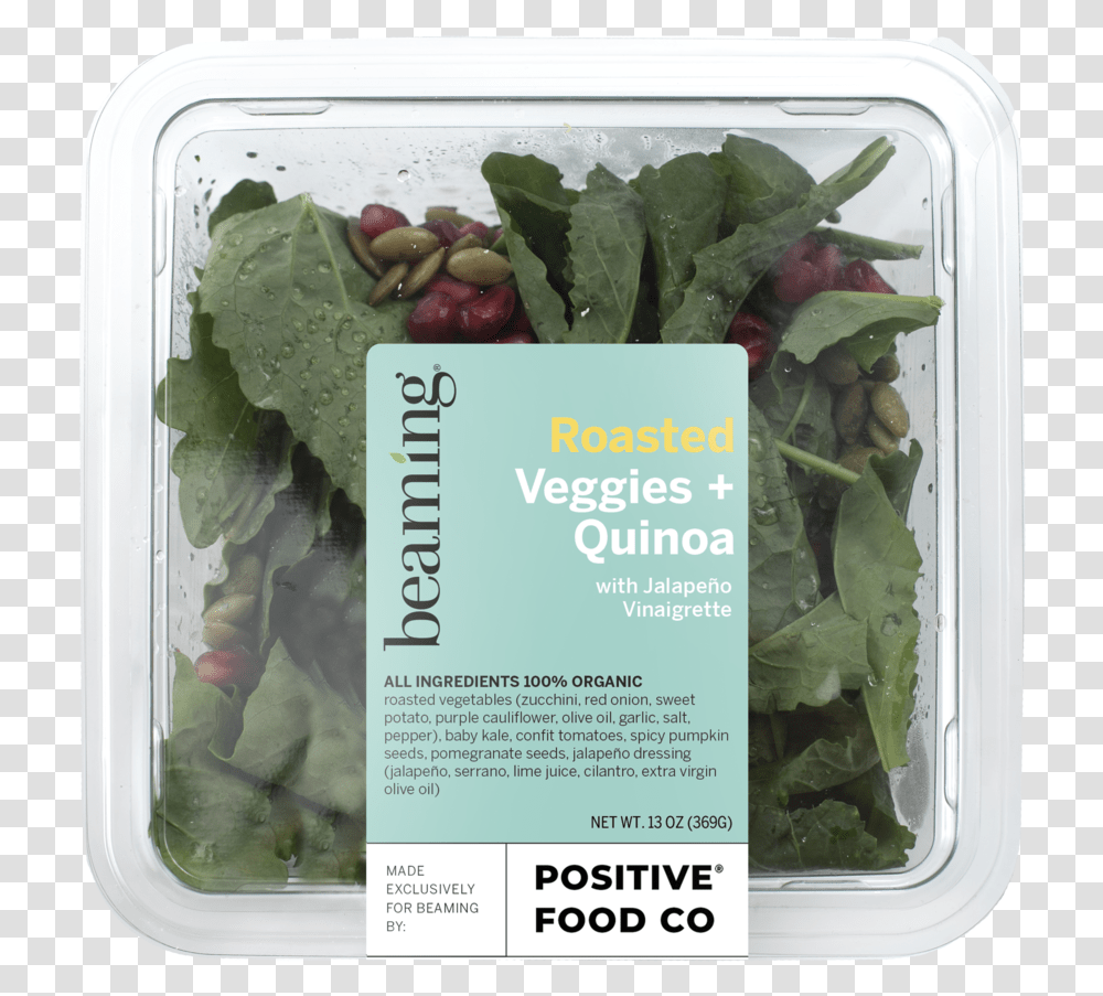 Beaming Salad Roastedveggies Beaming, Plant, Vegetable, Food, Spinach Transparent Png