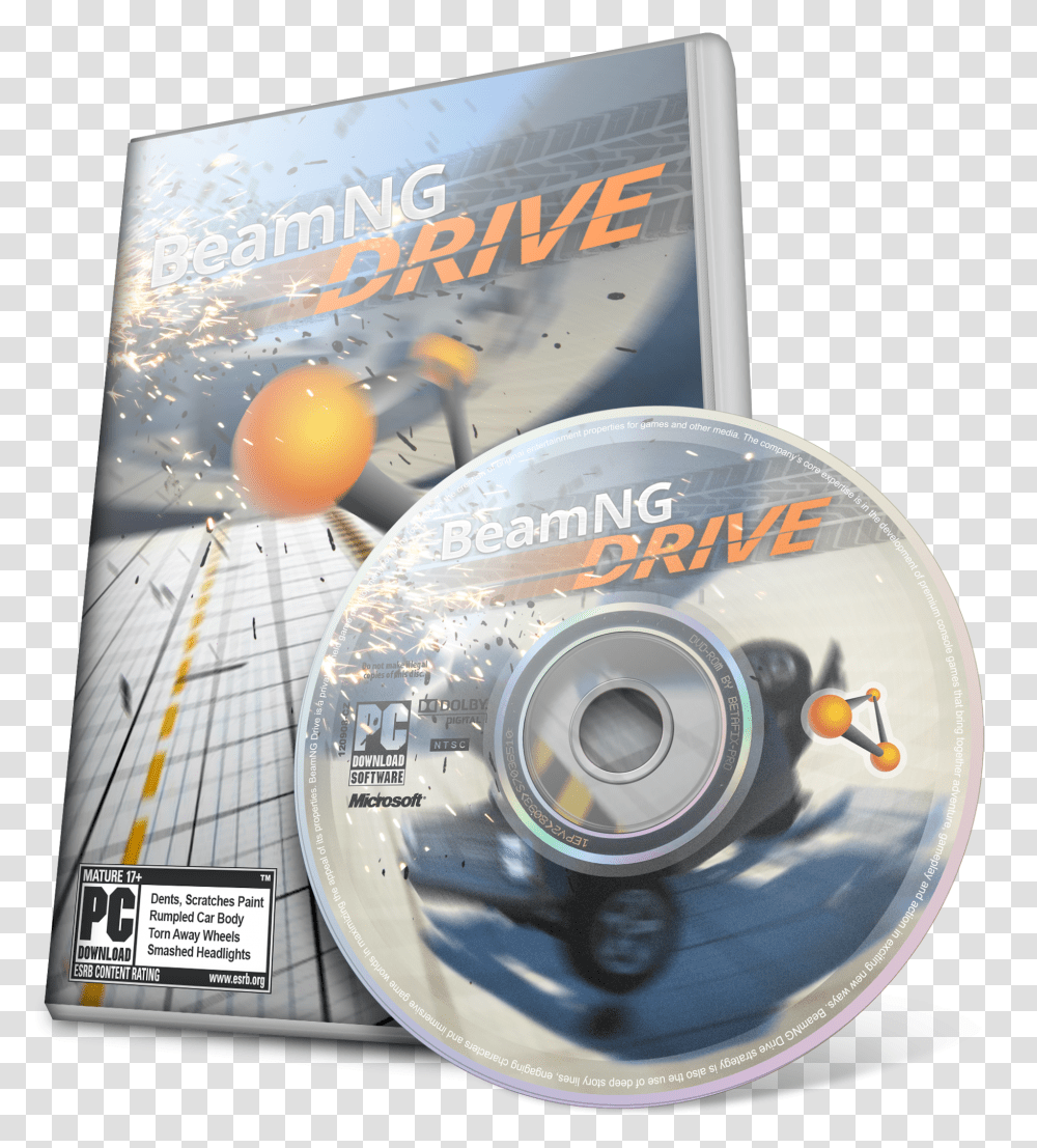 Beamng Drive Game Cd Transparent Png