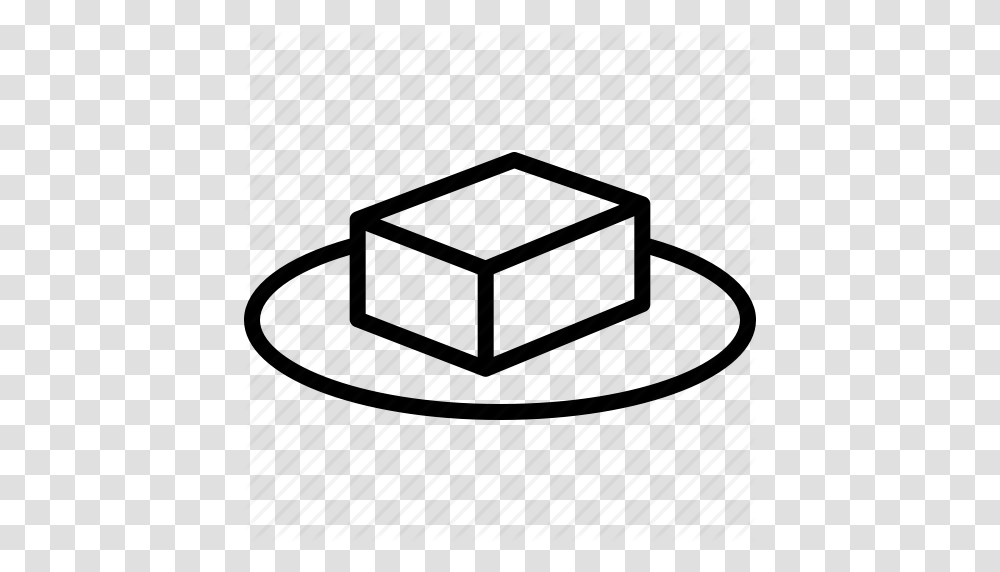 Bean Block Butter Curd Plate Soy Tofu Icon, Apparel, Cowboy Hat Transparent Png