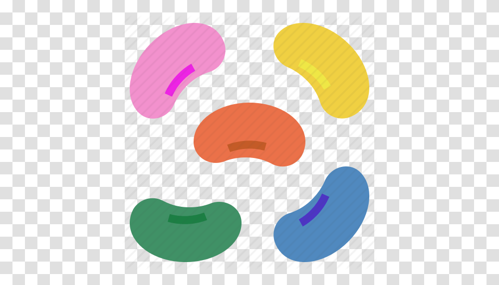 Bean Candy Easter Jelly Sweet Icon, Mouth, Lip, Footprint, Mustache Transparent Png