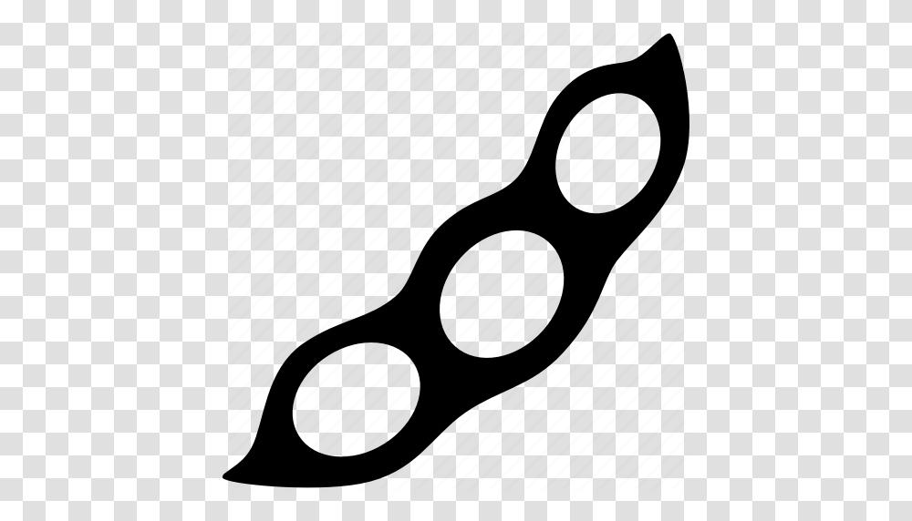 Bean Edamame Peapod Pod Soy Soya Soybean Icon, Weapon, Weaponry, Blade, Scissors Transparent Png