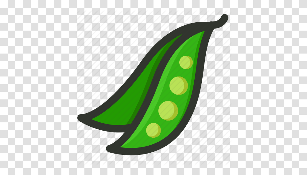 Bean Pea Pod Peas Sweet Pea Vegetable Icon, Plant, Food, Produce, Fruit Transparent Png
