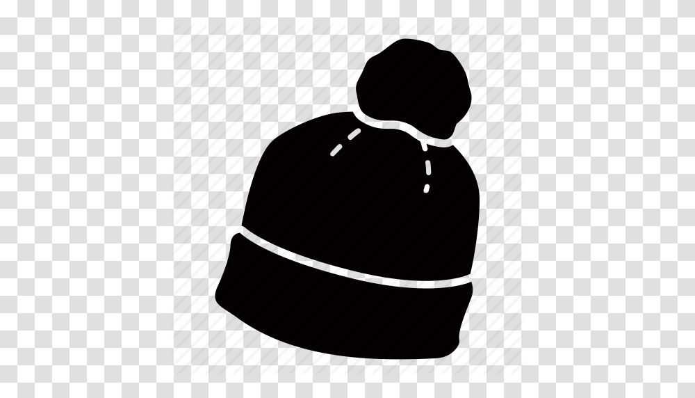 Beanie Bobble Cap Hat Headware Knitted Winter Icon, Apparel, Pottery Transparent Png