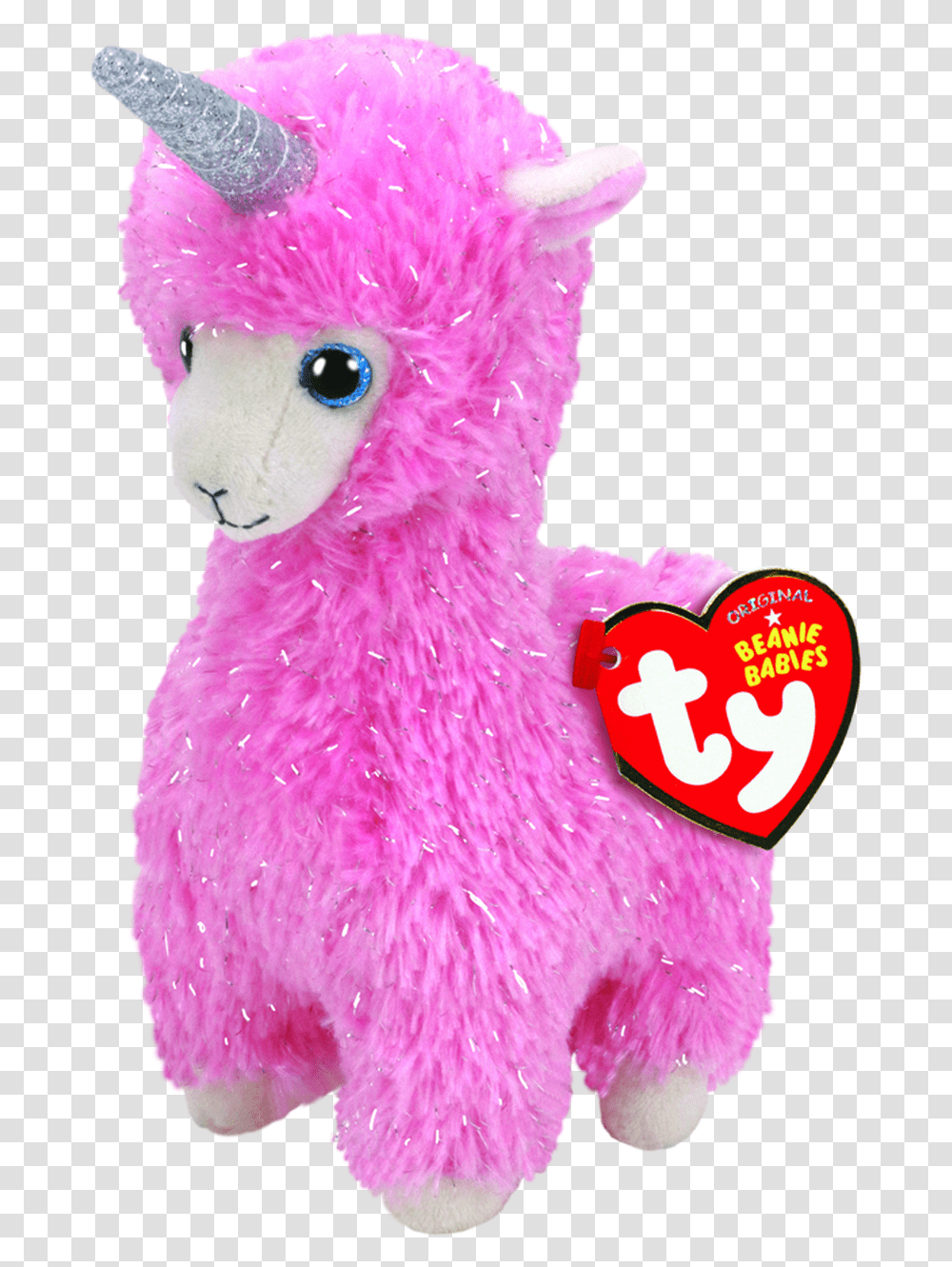 Beanie Boo Babies Small Lana Llama Beanie Boo Llama, Toy, Plush, Cushion, Purple Transparent Png