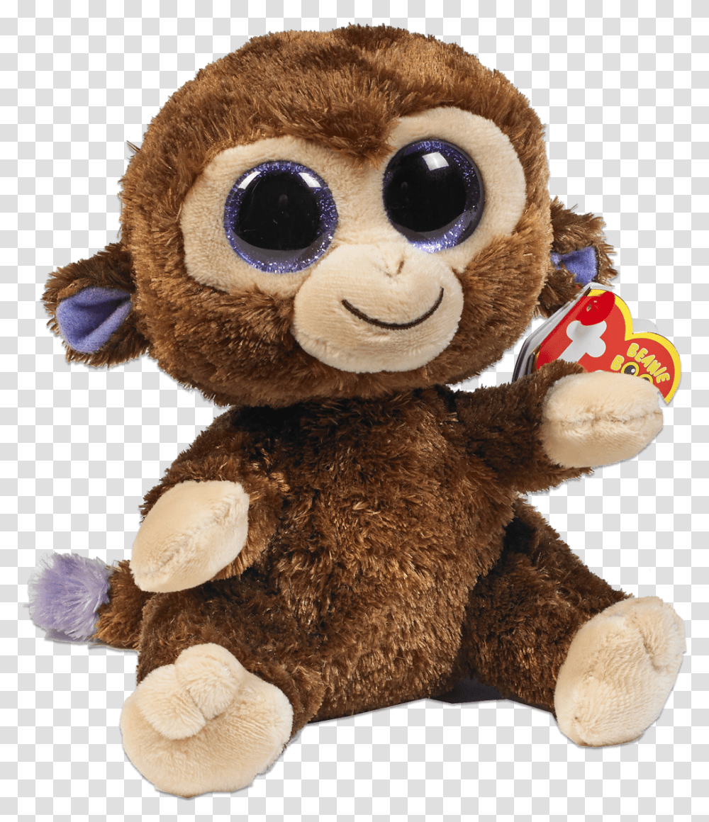 Beanie Boo Coconut Monkey, Plush, Toy, Teddy Bear, Sweets Transparent Png