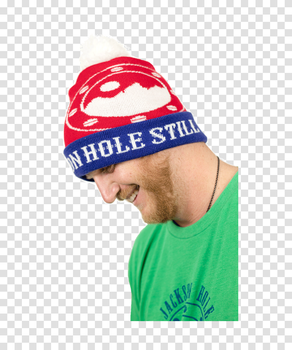 Beanie Jackson Hole Still Works, Apparel, Person, Human Transparent Png